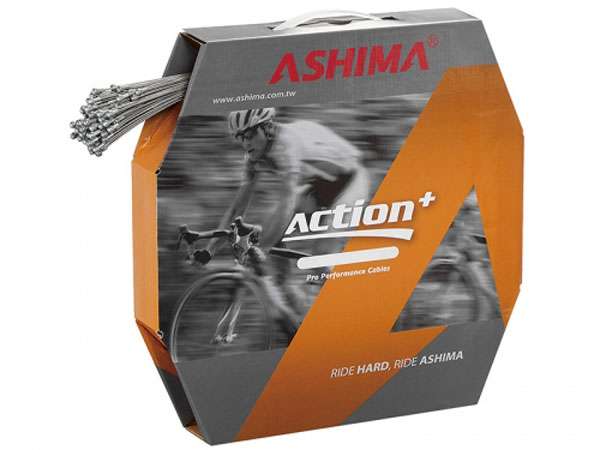Câble de changement de vitesse Ashima action+ 1,1 mm x 2100 mm (100 pièces)