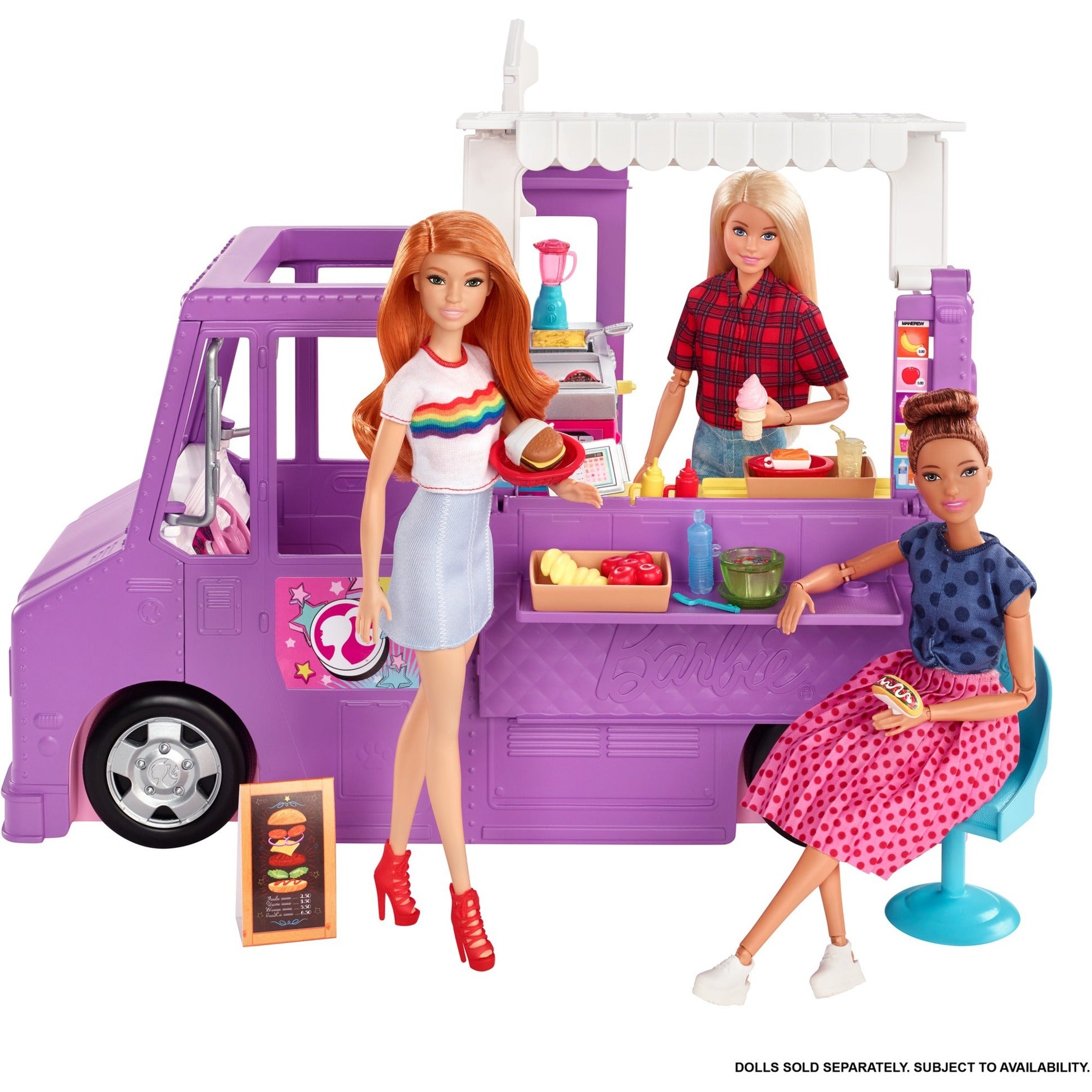 Camion de nourriture Mattel