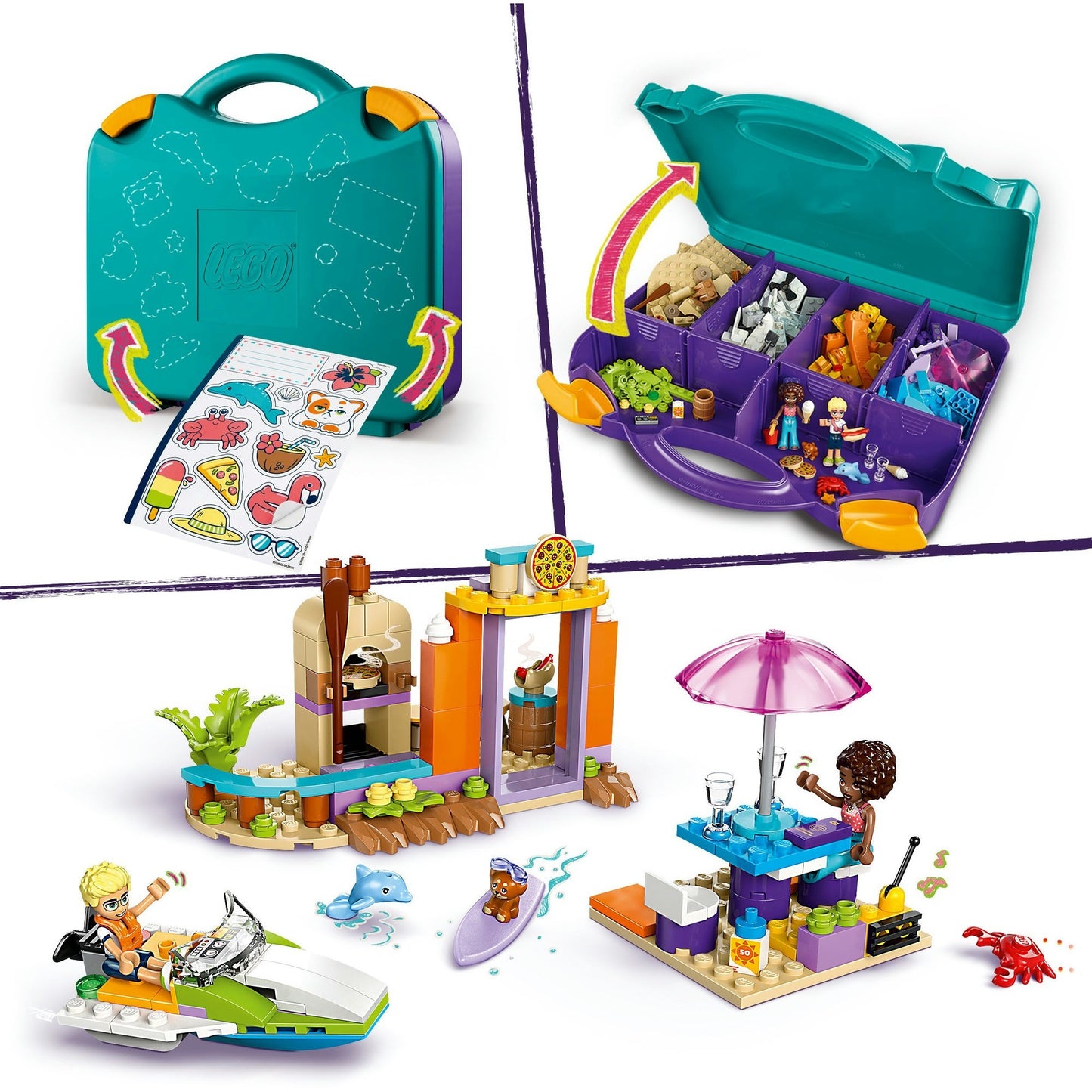 LEGO LEGO Friends 42672 Creative Beach Suitcase