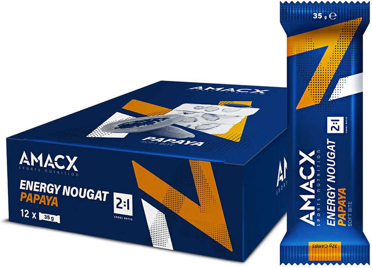 Amacx énergie nougat 2:1 barre 12er boîte