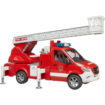 Camion de pompiers Bruder MB Sprinter avec lumière et son