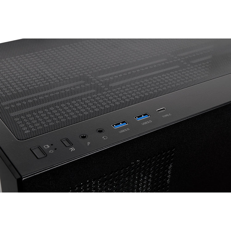 Boîtier tour midi Thermaltake view 270 tg argb (noir | 2x usb-a | 1x usb-c | rgb | verre trempé)