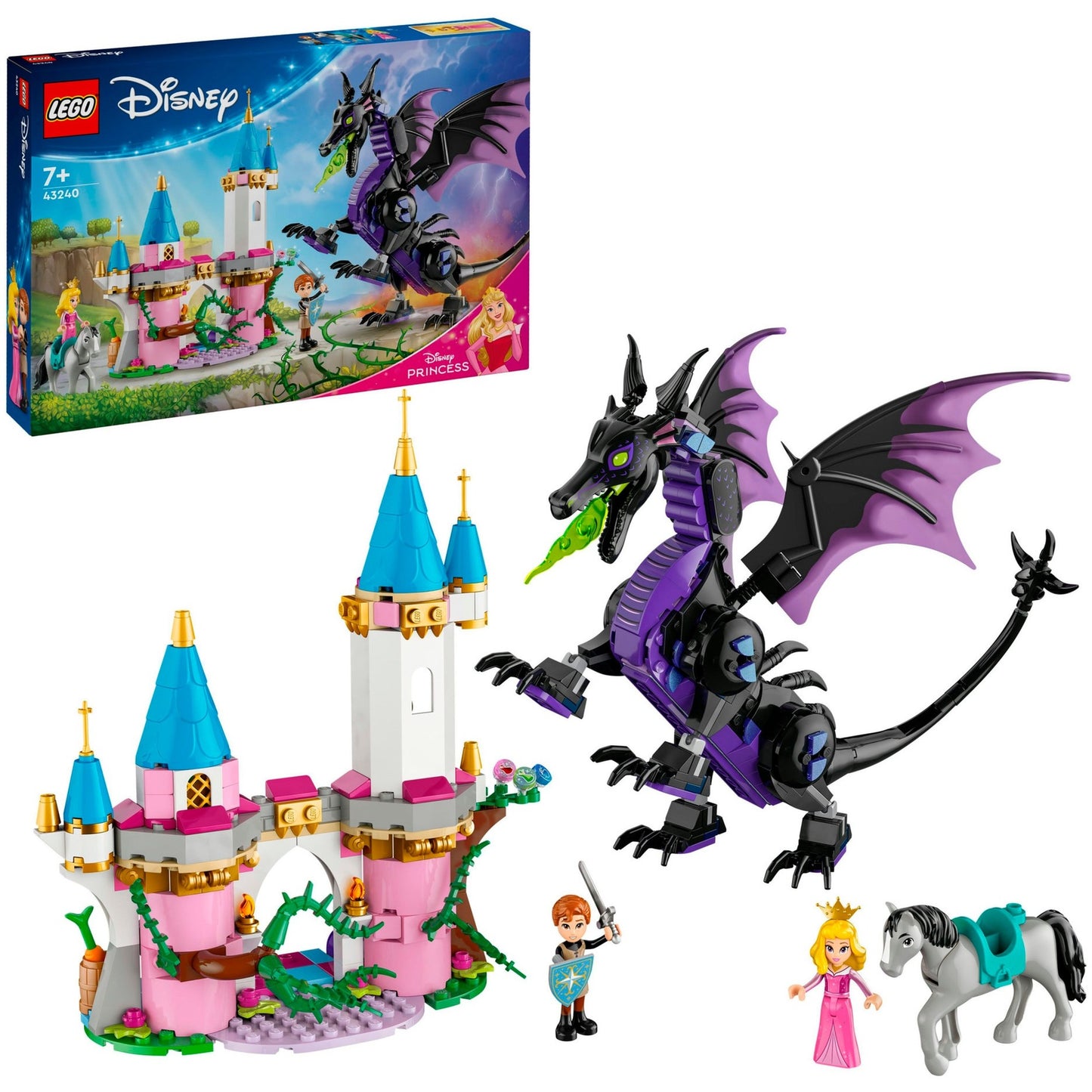 LEGO LEGO Princess 43240 maléfique sous forme de dragon
