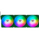 Thermaltake ct120 ex argb sync ventilateur de refroidissement pc racing vert (pack de 3 ventilateurs) ventilateurs de boîtier (vert, 3 pièces, 120 x 120 x 25 mm, pwm)