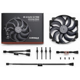 Noctua nf-a14x25r g2 pwm chromax.black ventilateur de boîtier (noir, 140 x 140 x 25 mm) - afbeelding 7