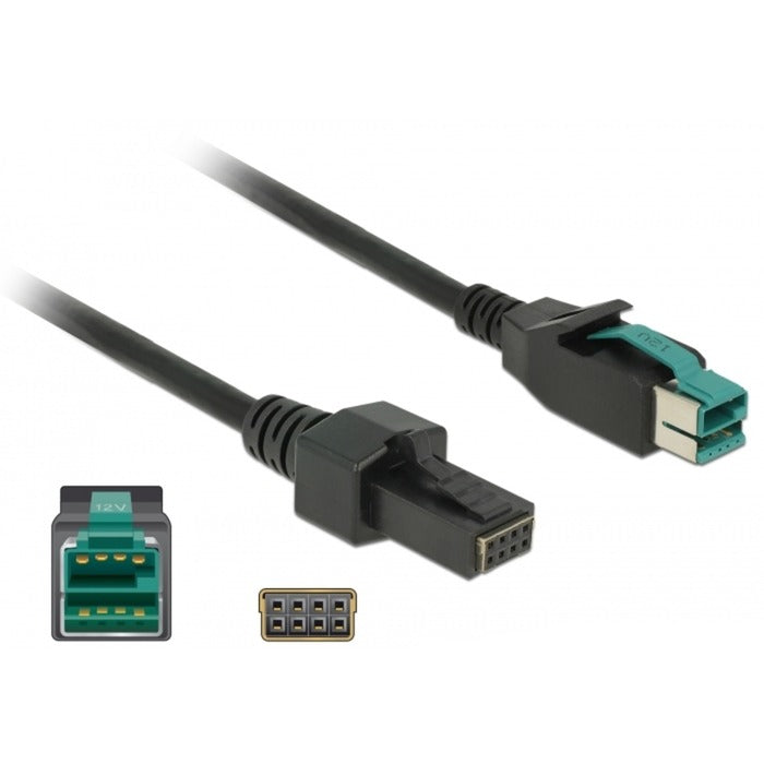 Dellock PowerEdUSB Cable mâle 12 V> 2 x 4 broches mâle pour p