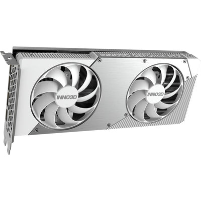 Inno3d N50702-12D7X-195064W GEFORCE RTX 5070 TWIN X2 OC WHITE, 12 Go, GDDR7, 192 bits, 28 Gbps, 650W