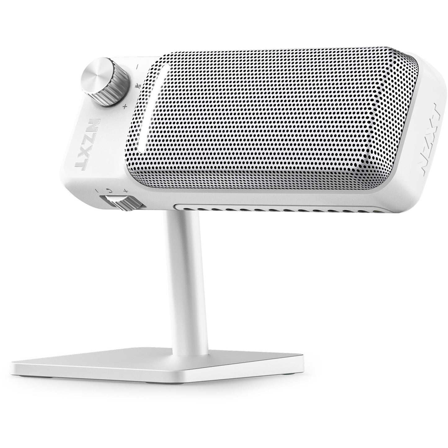 Microphone à capsule Elite Nzxt (blanc, rgb, usb-c)