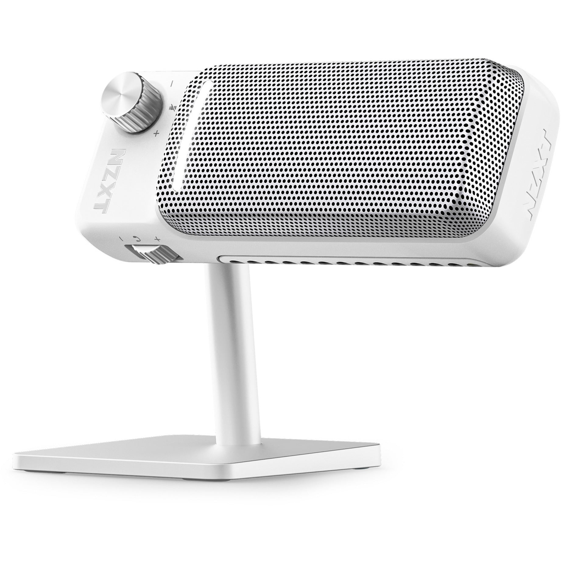 Microphone à capsule Elite Nzxt (blanc, rgb, usb-c)
