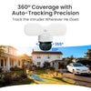 Caméra de sécurité wifi avec projecteur trackflex Reolink f850w (blanc, 4k, wifi)