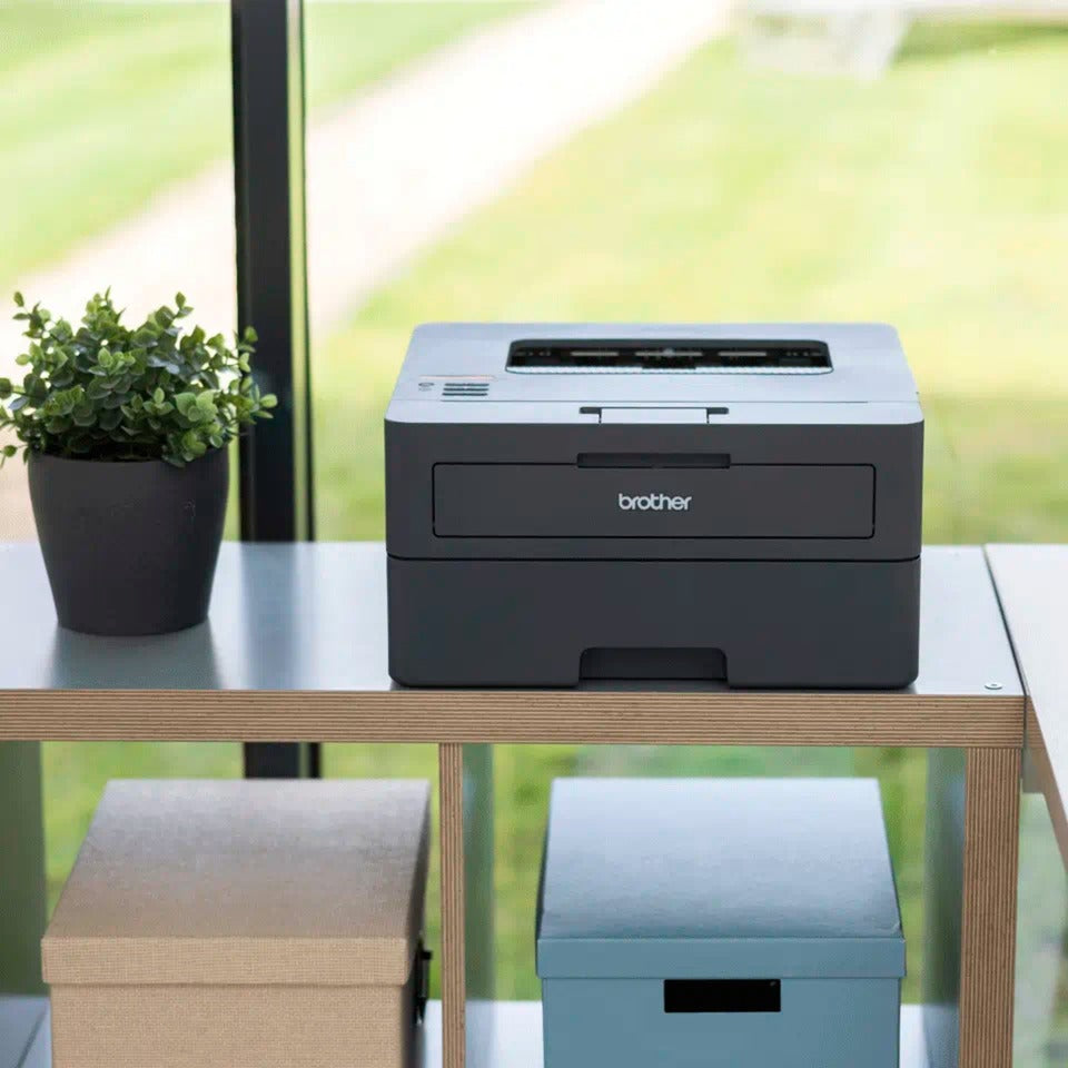 Imprimante laser Brother hl-l2445dw (gris foncé)