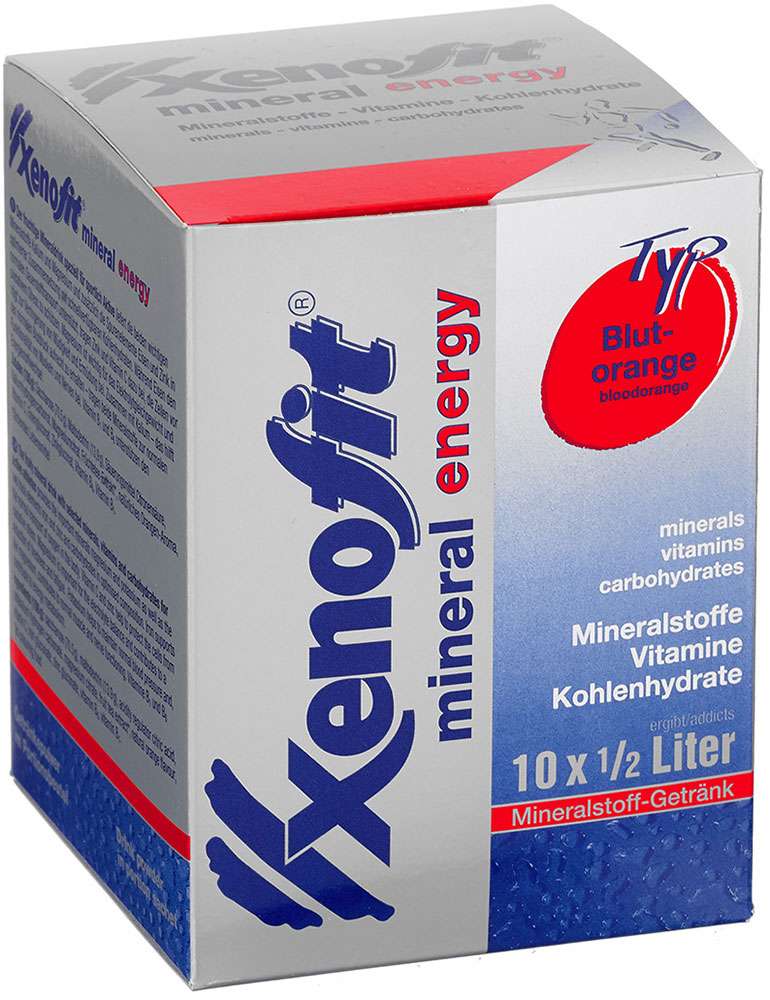 Xenofit énergie minérale orange sanguine 10x36g