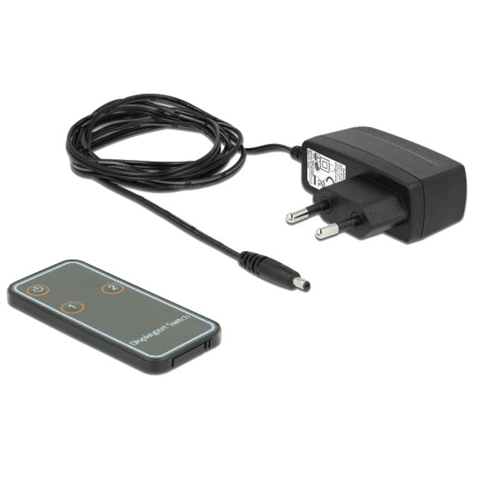 Dellock DisplayPort Switch 2x 2 DisplayPort en 1x 2 D