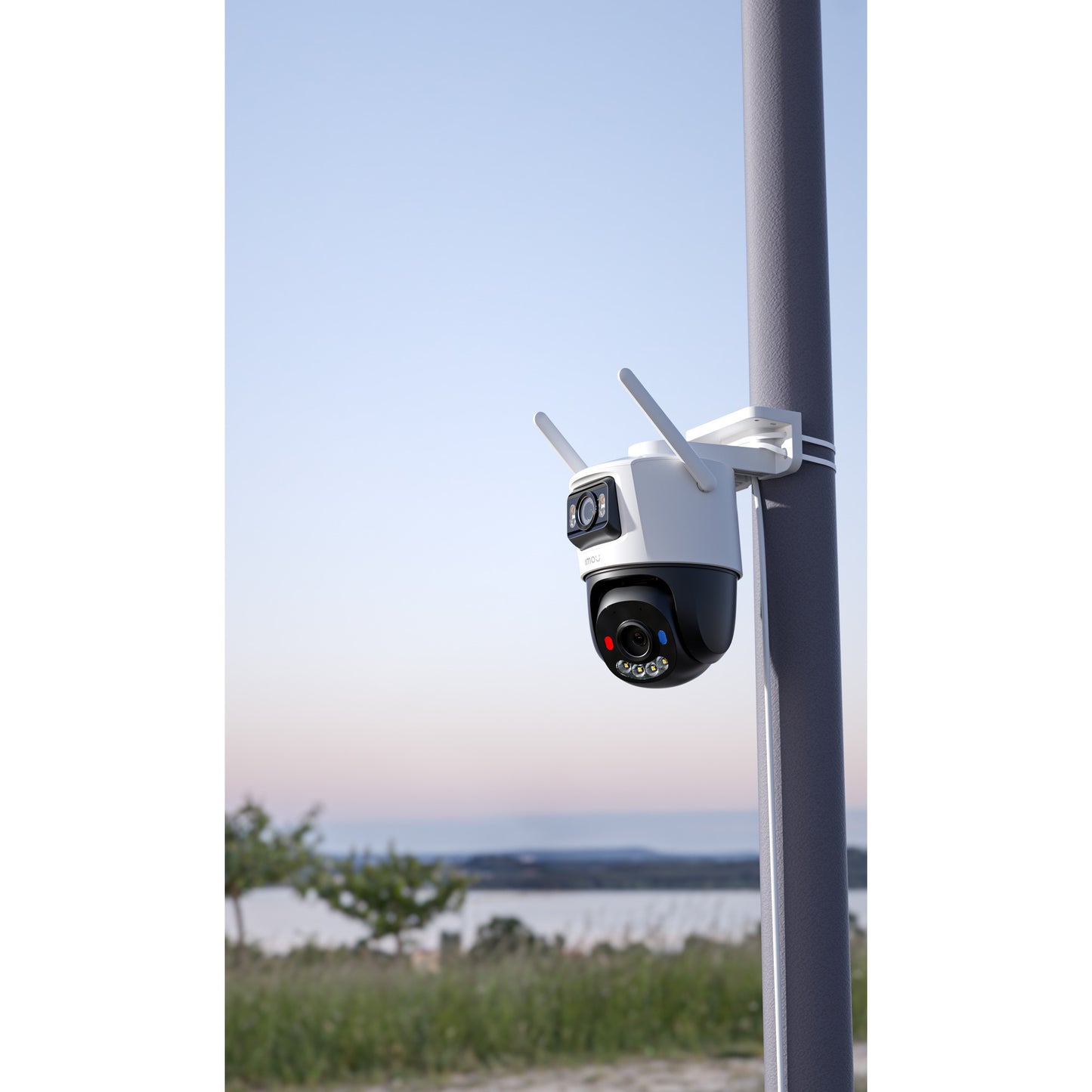 Caméra de sécurité Imou cruiser dual 2 pro (blanc, 4mp, wifi 6, lan)