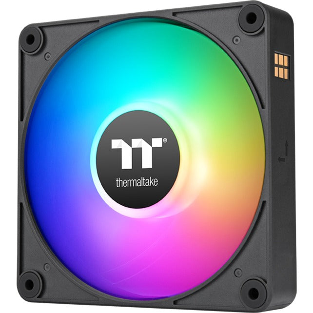 Thermaltake CT120 EX Reverse Arbb Sync PC Ventilateur de refroidissement (3-Fan Pack) Ventilateurs de boîtier (Noir, 3 pièces, 120 x 120 x 25 mm, PWM)