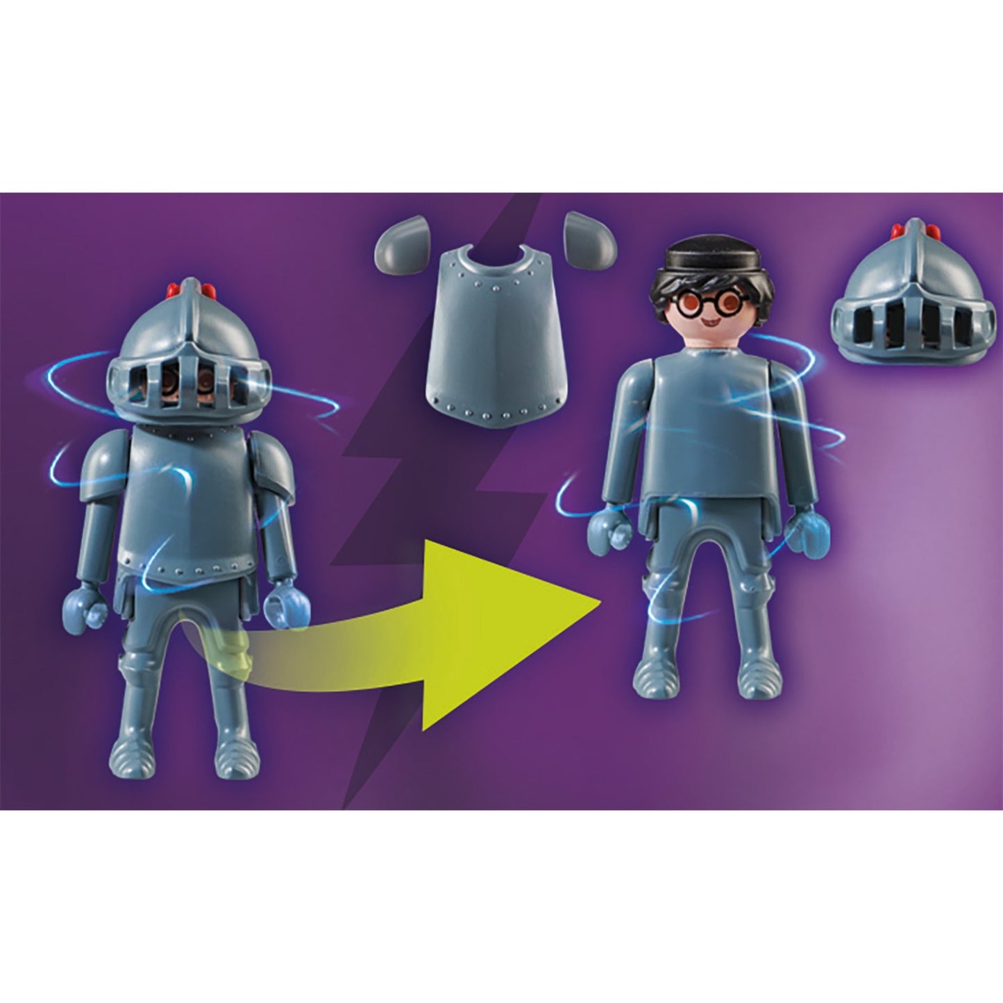 Playmobil Scooby-Doo! Aventure avec Black Knight