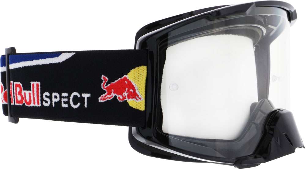 Red bull spect eyewear strike-012 transparent - masque mx