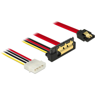 Dellock Sata 7 broches + molex 4 broches d'alimentation> Sata 22 broches