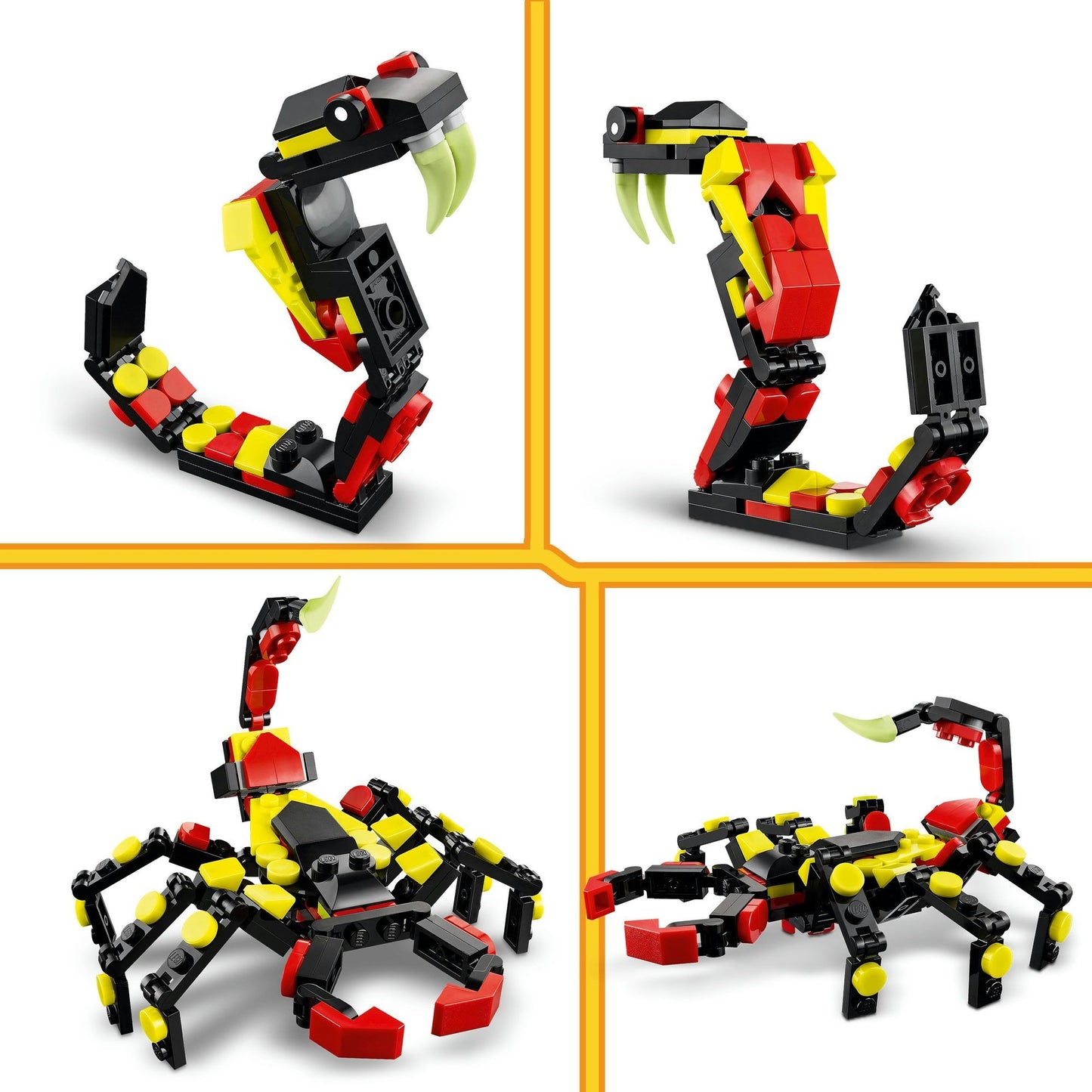 Créateur LEGO LEGO 31159 Animaux sauvages: araignée passionnante