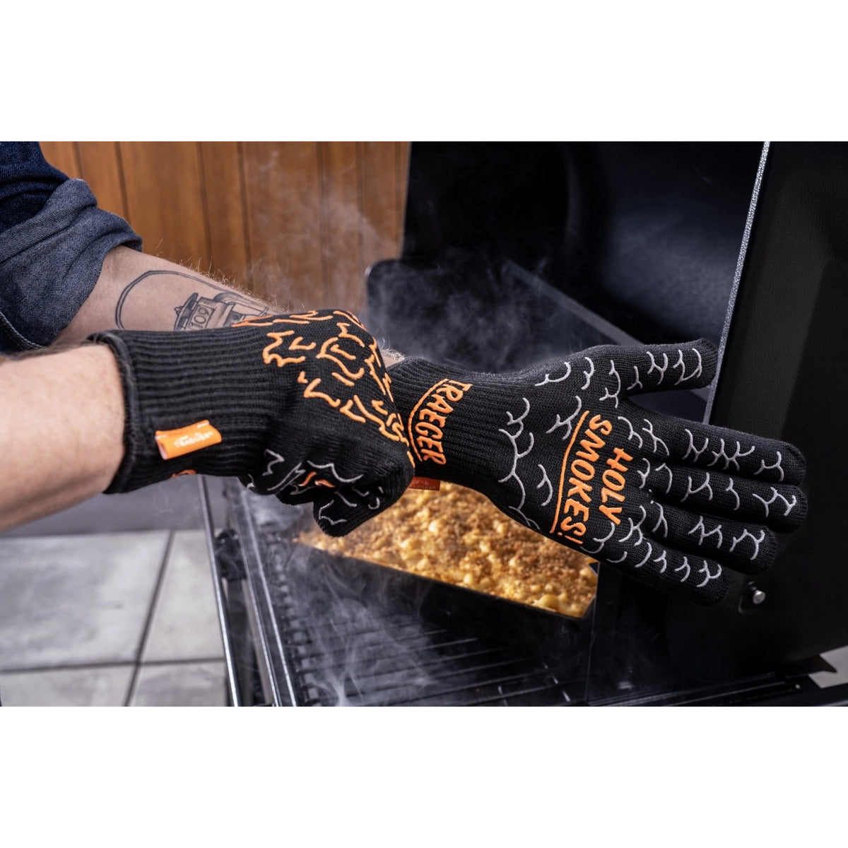 Gant de barbecue Traeger (noir, résistant à la chaleur jusqu'à 275 °c)