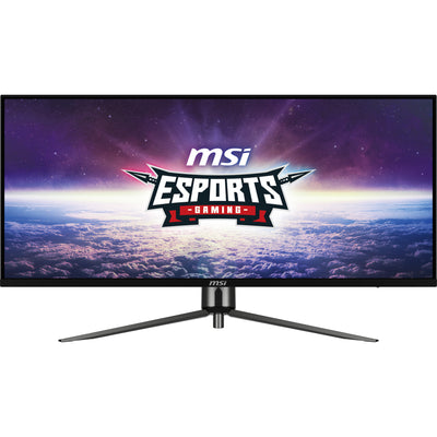 Moniteur de jeu ultra-large Msi mag401qr 40 (noir, 2x HDMI, port d'affichage, 2x USB-A, USB-B, USB-C, 155 Hz)