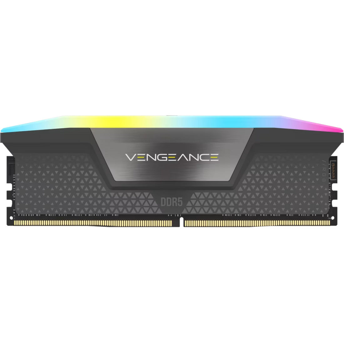 Corsair Vengeance RGB 32 Go DDR5-6000 (2x 16 Go) RAM (noir, cmh32gx5m2d6000z38, xmp, expo)