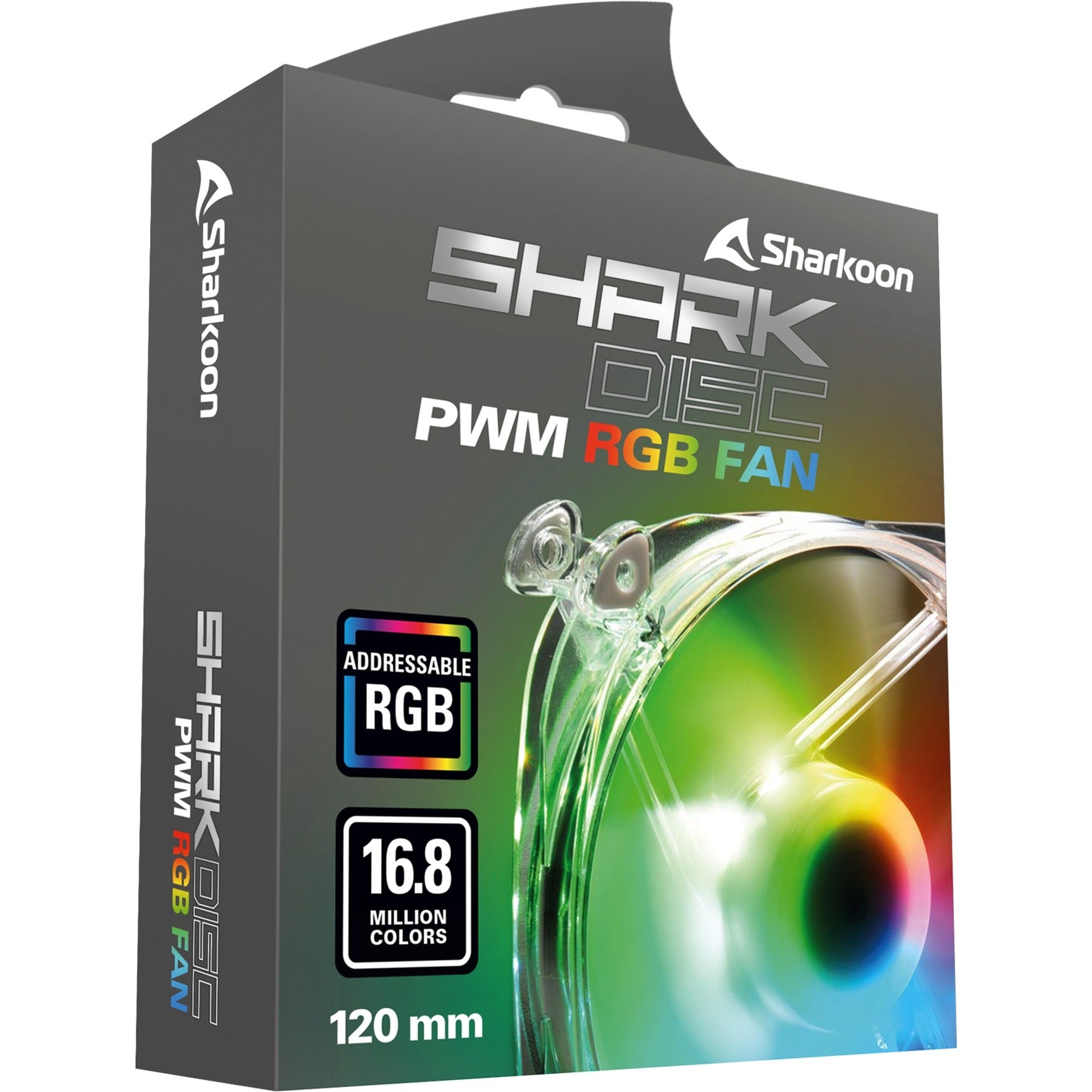 SHARKOON SHARK DISC PWM RVB Fan
