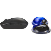 Kensington slim duo gel souris trackball repose-poignet support de poignet (bleu noir) - afbeelding 4