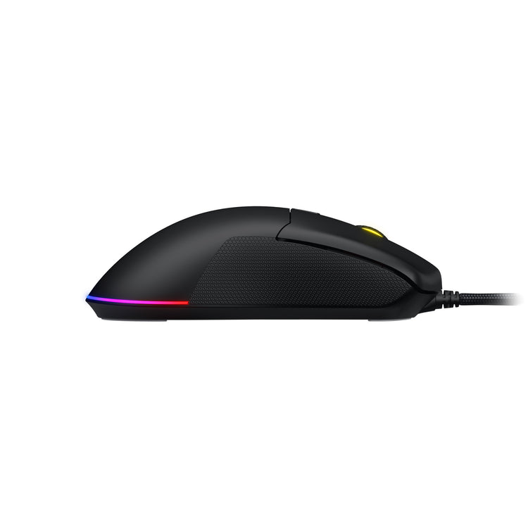 Souris de jeu Hator Pulsar 3 (noir, 400 - 12 000 dpi, RVB)
