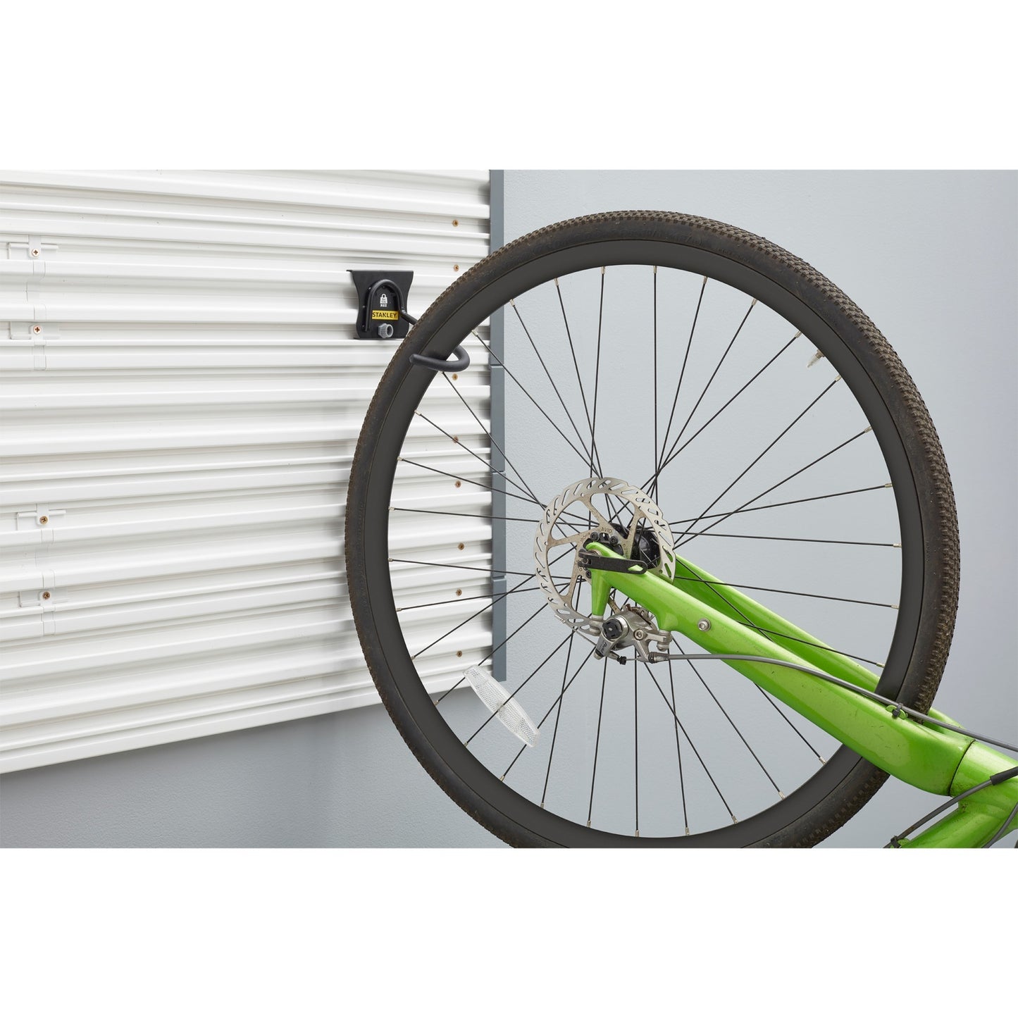 Stanley Track Wall fietshaak vertical