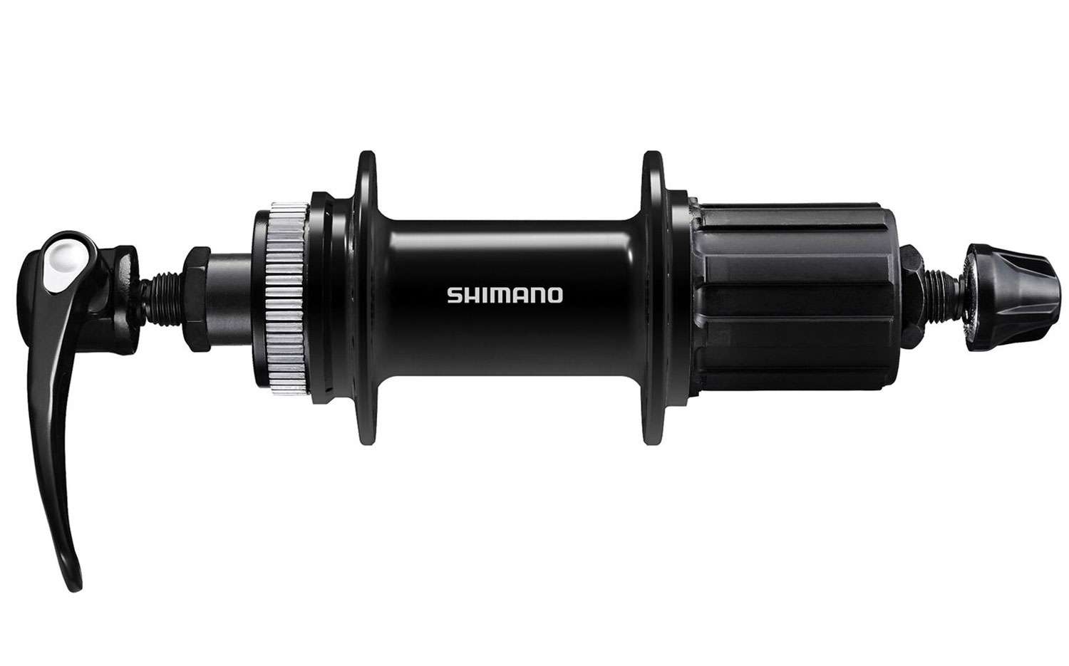 Shimano FH-QC400 Cassettenaaf Centerlock 8-11 vitesse 135 32 noir