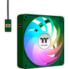 Thermaltake ct120 ex argb sync ventilateur de refroidissement pc racing vert (pack de 3 ventilateurs) ventilateurs de boîtier (vert, 3 pièces, 120 x 120 x 25 mm, pwm)