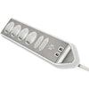 Brennenstuhl Estilo Corner Stop Contact 4 fois avec USB Charge Func