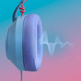 Powera Lucidsound LS10 Casque de jeu filaire – Casque de jeu supra-auriculaire Ocean Waves (bleu clair violet, Playstation 5, Playstation 4, Xbox Series X|s, Xbox One, PC, mobile) - afbeelding 15