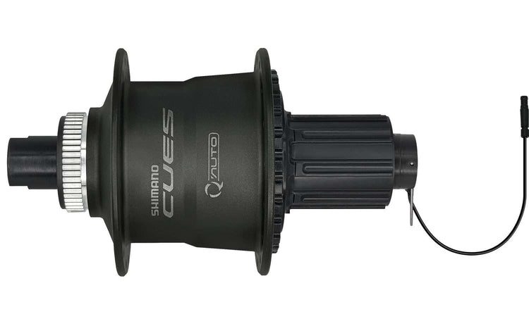 Shimano cues fh-u6060 dynamo à changement automatique moyeu arrière à verrouillage central 12x142mm