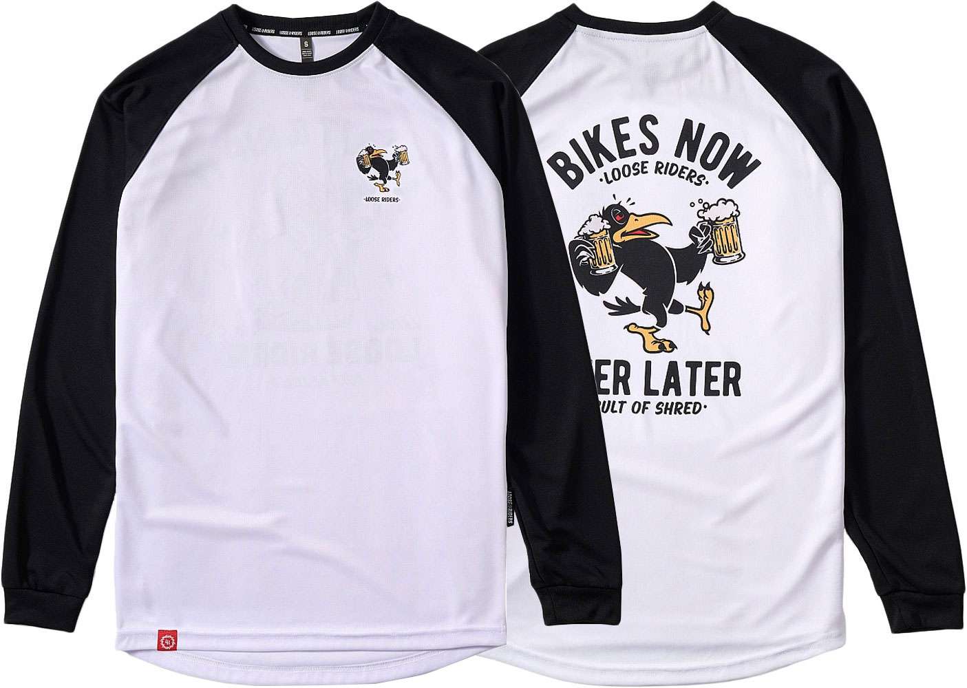 Loose riders drinky crow - maillot vtt manches longues