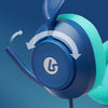 Powera Lucidsound LS10X Gen 2 Casque de jeu filaire – Casque de jeu supra-auriculaire Bleu Mariner (Bleu foncé bleu clair, Xbox Series X|S, Xbox One, PC)