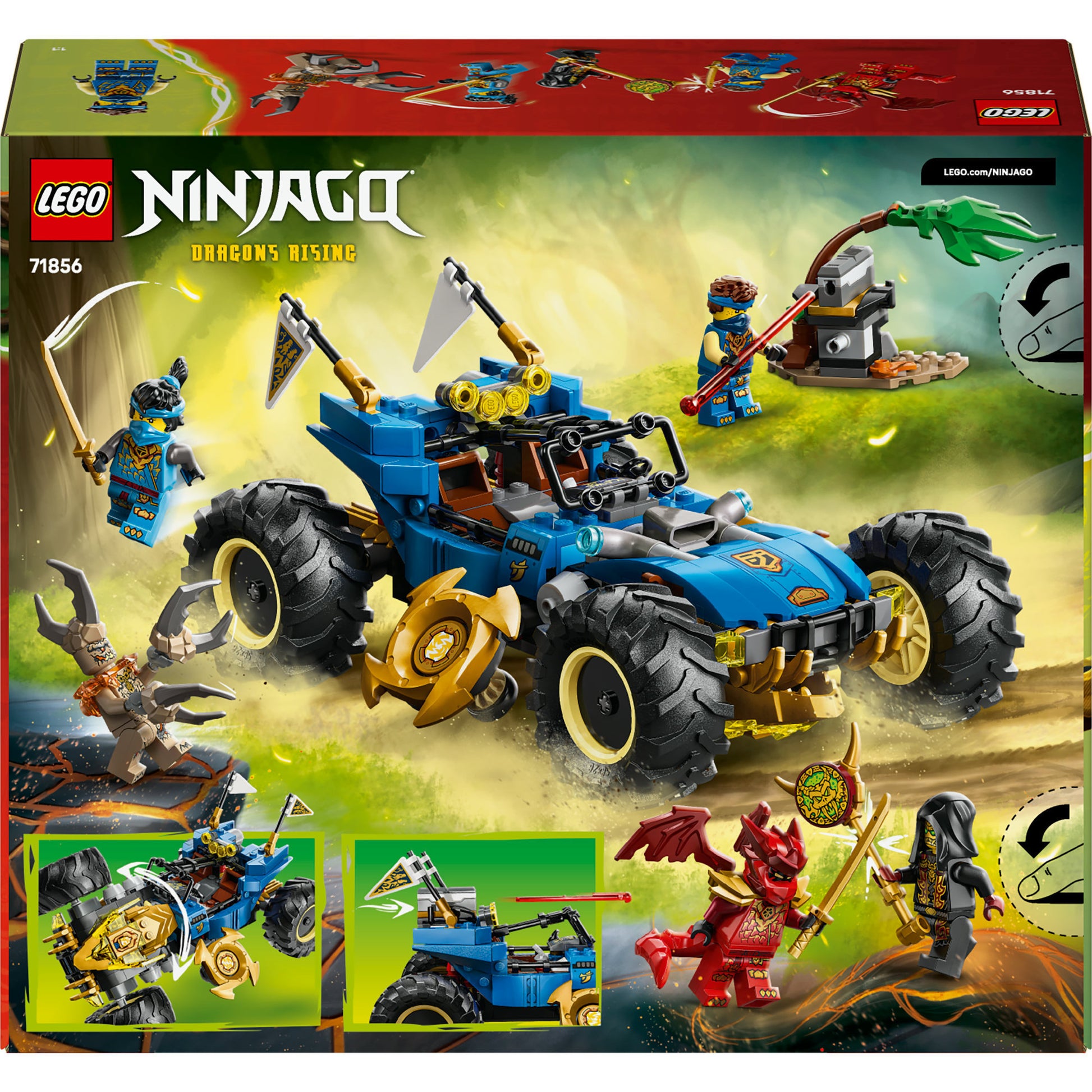 Lego Ninjago 71856 La voiture transformable de Jay
