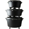 The Windmill Dutch Oven Poêle de cuisson 6 qt (noir, ø 31,5 cm | 5,9 litres)