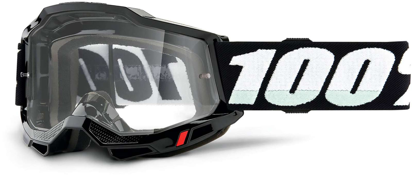 100% accuri 2 (verres transparents) noir - masque