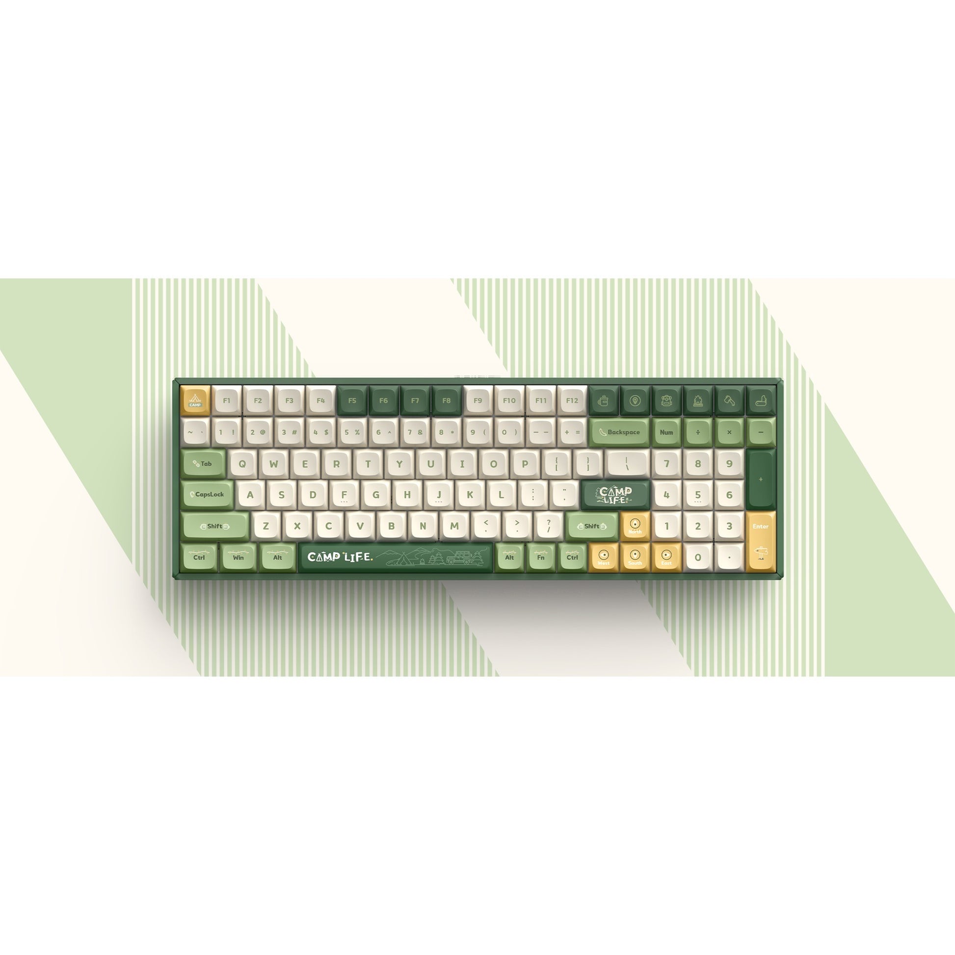 IQUnix F97 Camping Wireless Mechanical Clavier
