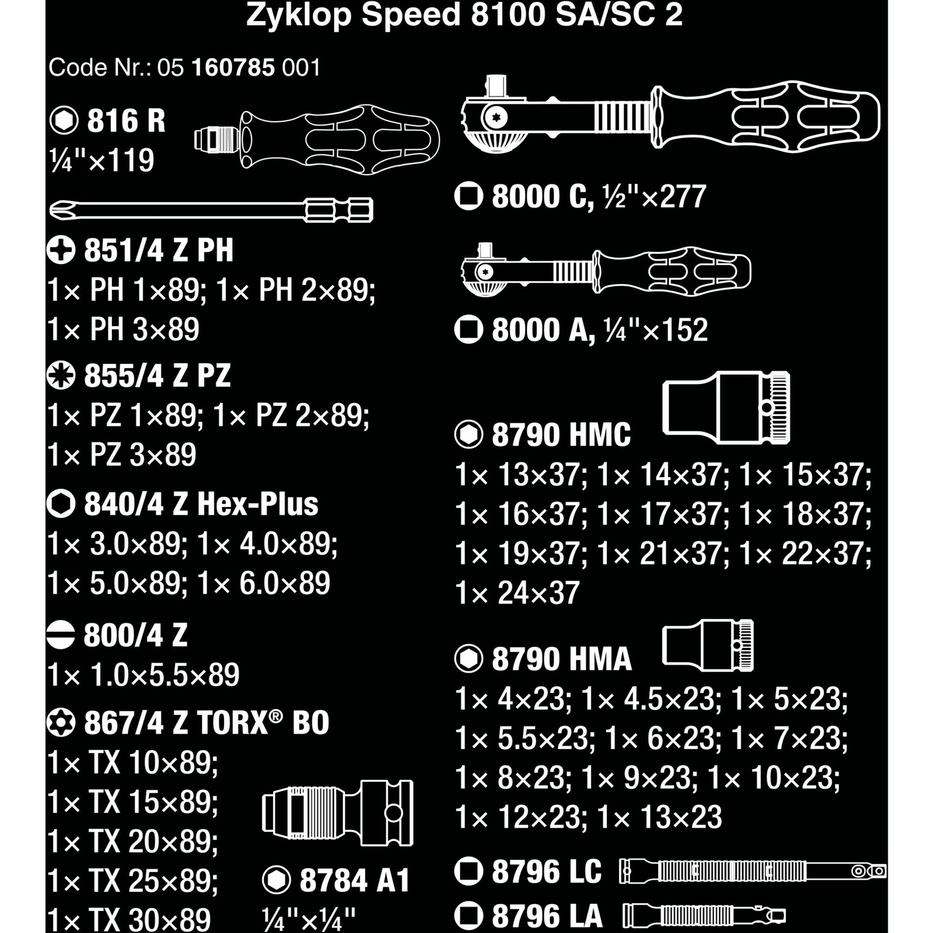 WAA 8100 SA SC 2 ZYKLOP CAP