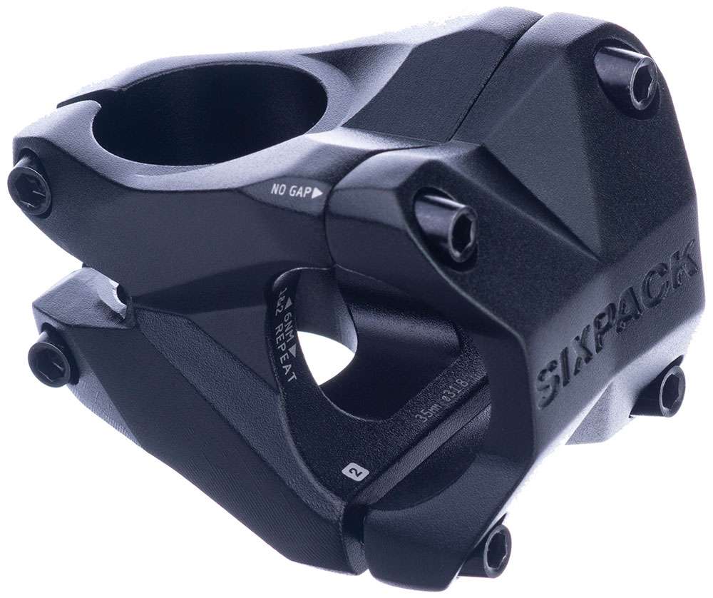 Potence kamikaze de course en pack de six, 31,8 mm