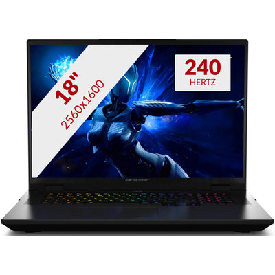 Erazer bête 18x1 md62730 18 ordinateur portable de jeu (noir | core ultra 9 275hx | rtx 5090 | 32 go | SSD 2 to)