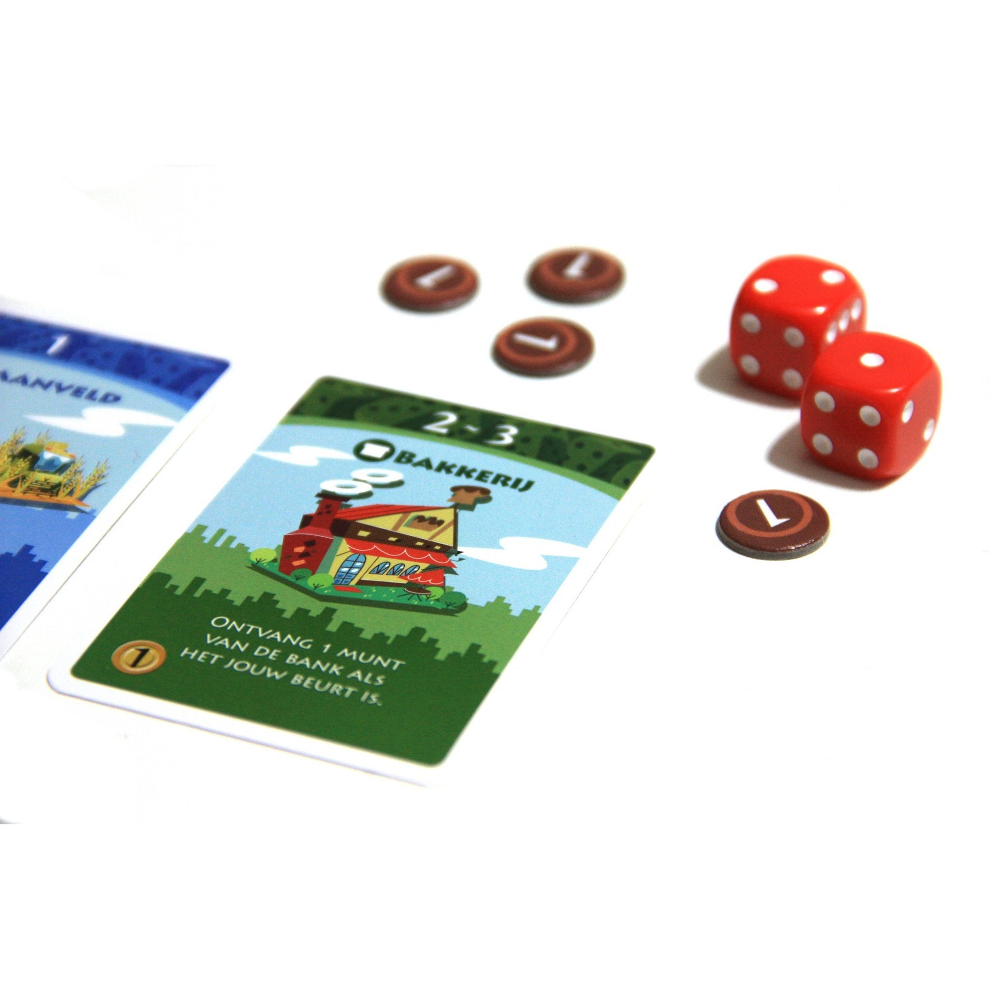 Jeux de gobelin blancs machi koro gip de dés