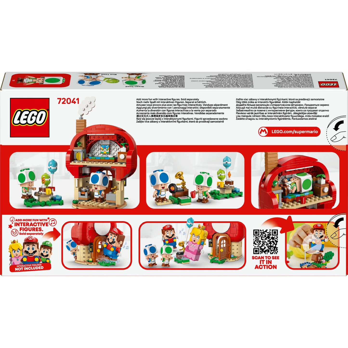 LEGO Super Mario 72041 Toads House Party