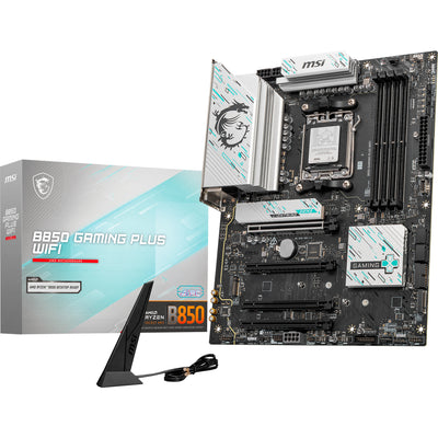 Carte mère MSI B850 Gaming Plus WiFi Socket AM5 (RAID, 5 Go-LAN, WiFi 7, BT, Son, ATX)