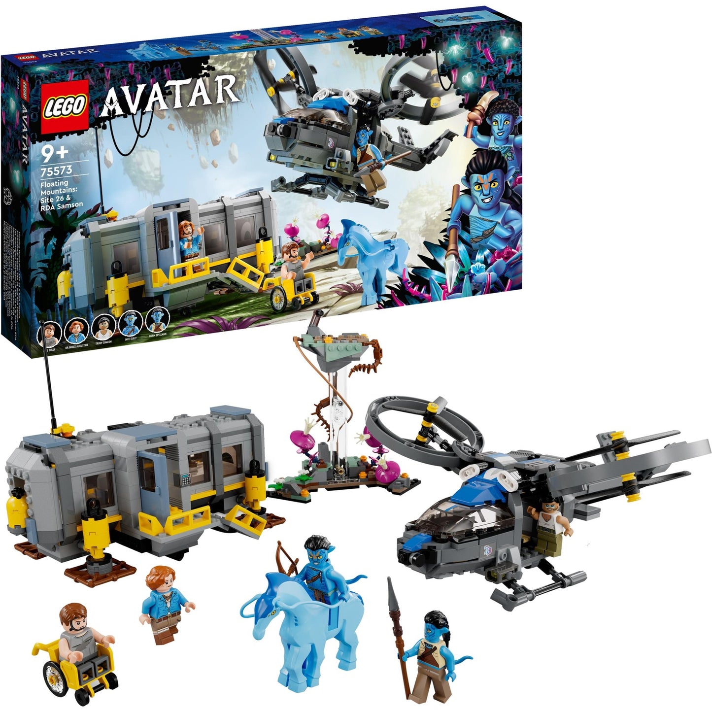 Avatar Lego - montagnes flottantes : site 26 rda samson jouets de construction (75573)