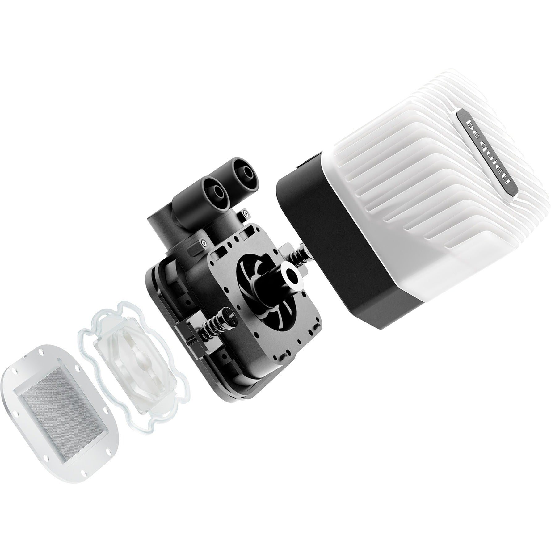 Soyez silencieux! Argb de 360 ​​mm de boucle lumineuse