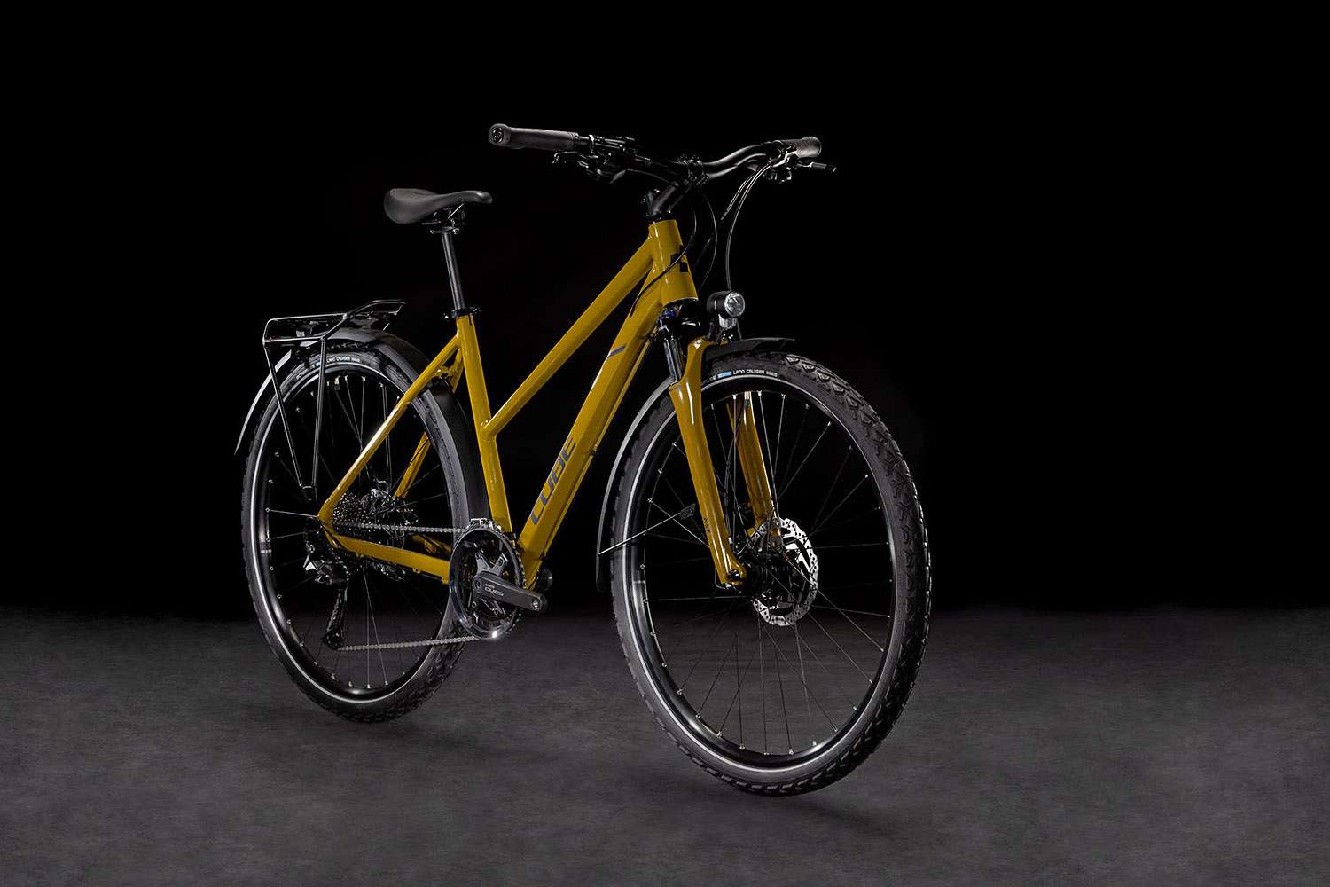 Cube nature pro lady allroad willowgreen'n'black
